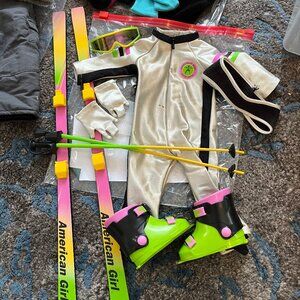 Retired Vintage American Girl Doll Downhill Racer Ski Outfit (1997)